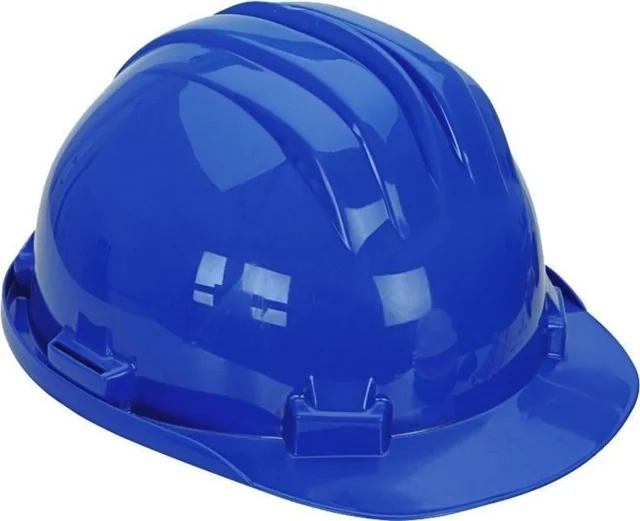Blue Industrial Safety Helmet