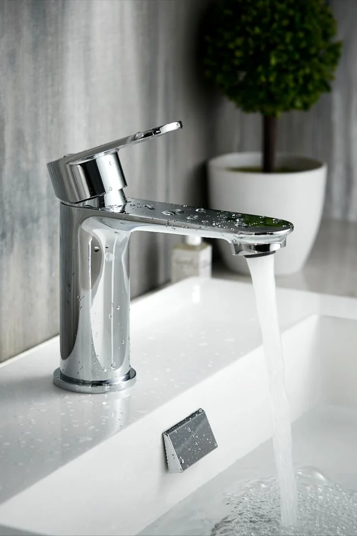 Luxury Chrome Arch Basin Mono Mixer Tap