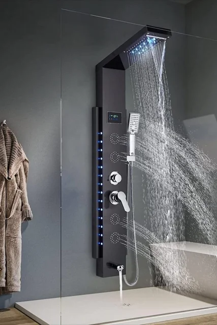 Modern LED Shower Panel System