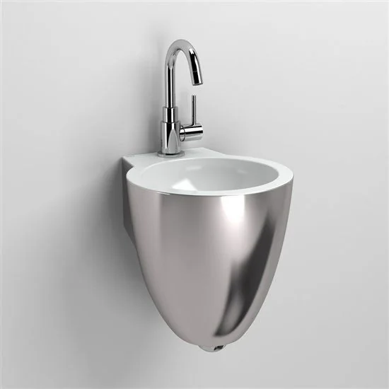 Stainless Steel Cone Wall Basin
