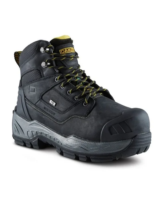 Black Waterproof Safety Boots