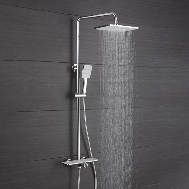 Contemporary Rainfall Shower System
