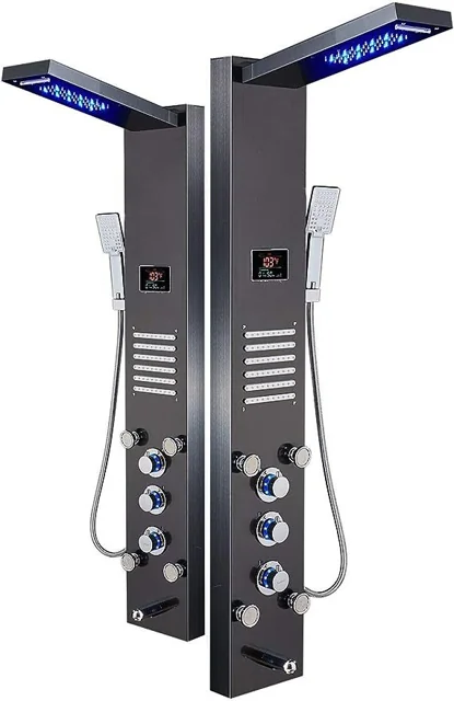 Dual LED Luxury Shower Panels