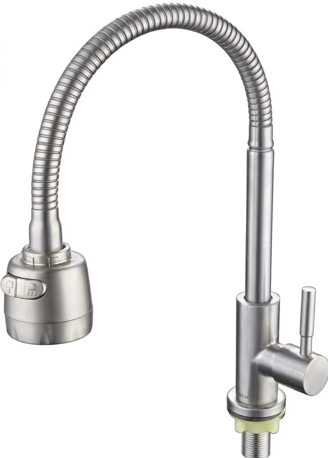 Flexible Neck Stainless Kitchen Tap