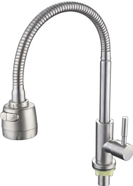 Flexible Neck Stainless Kitchen Tap