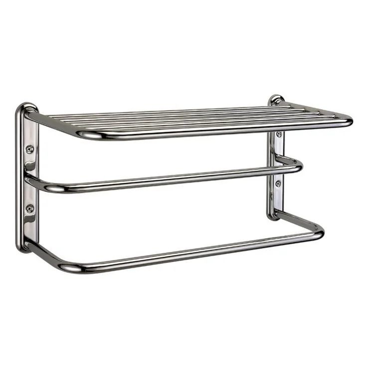 Chrome Three-Tier Towel Rack