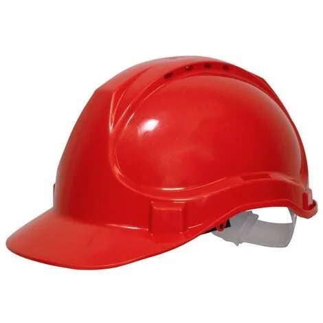 Red Safety Hard Hat