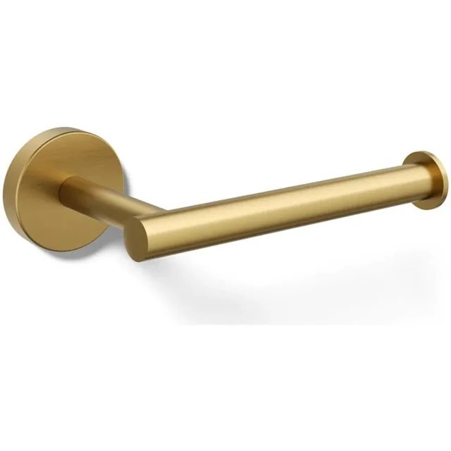 Brushed Gold Toilet Paper Holder