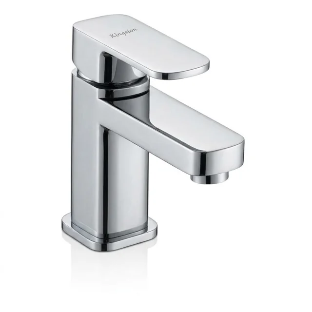Chrome Cube Single-Lever Basin Mixer