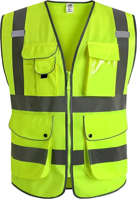 High‑Visibility Safety Vest